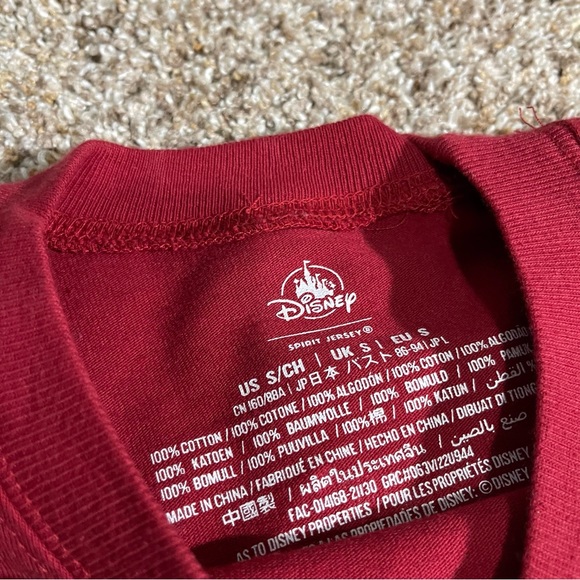 Walt Disney World Spell out Christmas Spirit Jersey - Picture 4 of 5